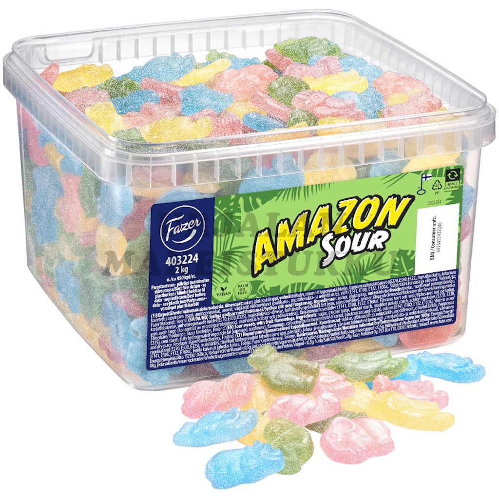 Fazer Amazon Sour hedelmämakeiset 2kg