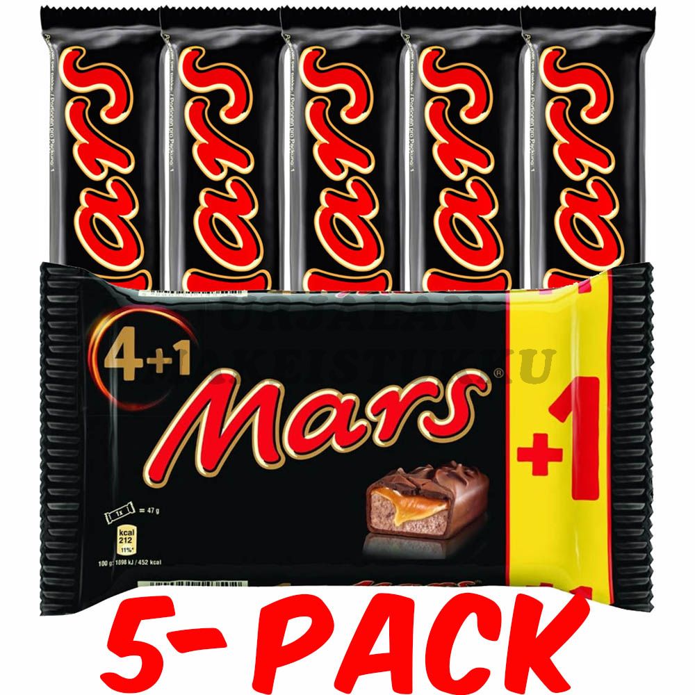 Mars suklaapatukka 5-pack