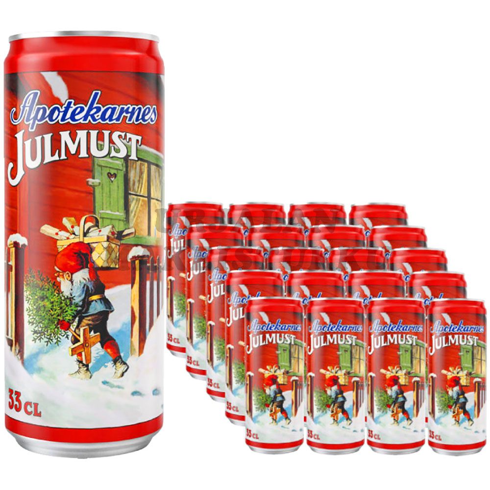 Apotekarnes Julmust virvoitusjuoma 330ml x 20kpl