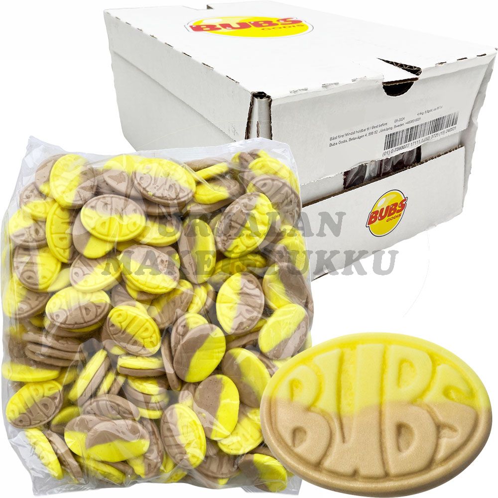 Bubs Banana Ovaalit 1,4kg (II-laatu)