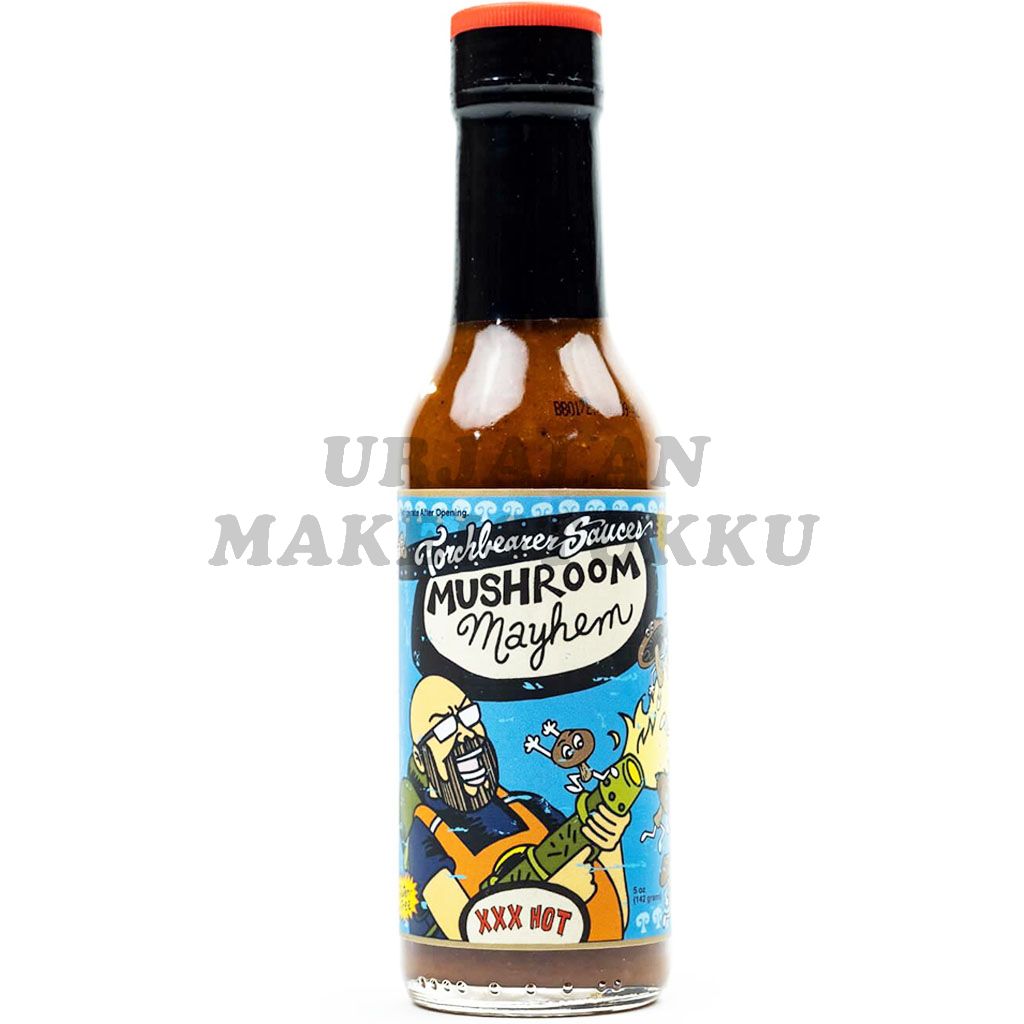 Torchbearer Mushroom Mayhem Hot Sauce kastike 142g