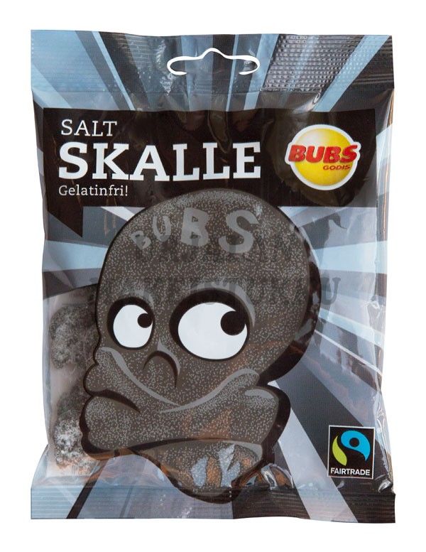 Bubs Salmiakkikallo 90g