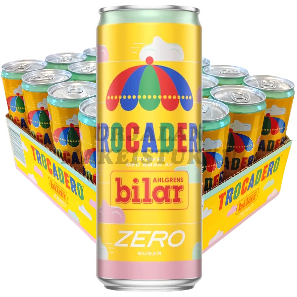 Trocadero Zero Bilar virvoitusjuoma 330ml x 20kpl