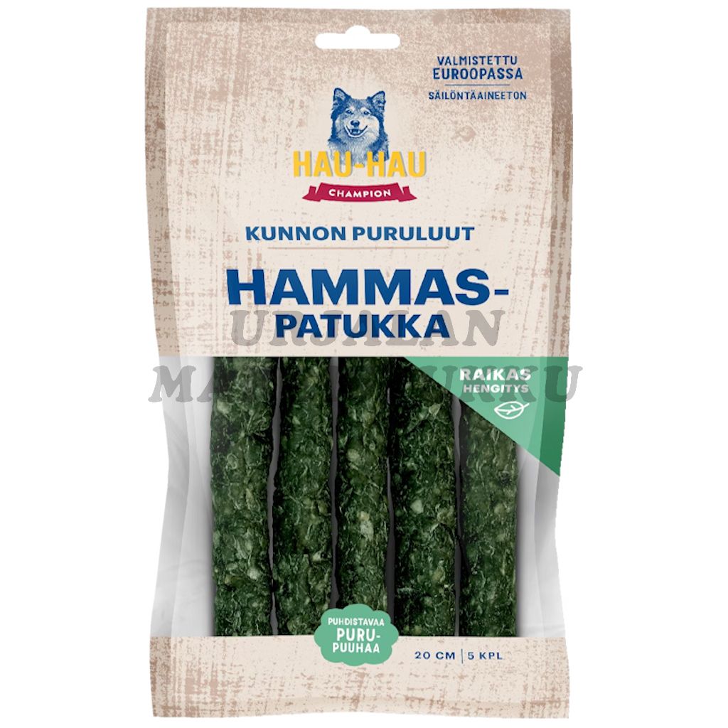 Hau Hau Champion puruluut Hammaspatukka 20cm 230g