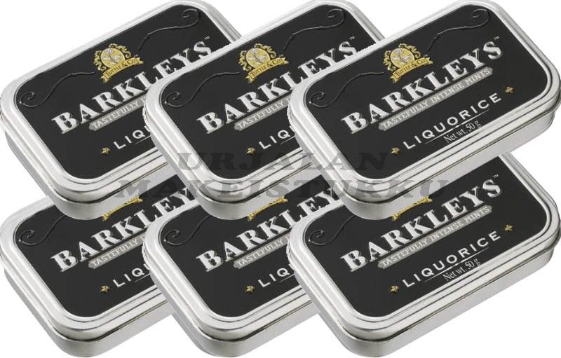 Barkleys liquorice 50g x 6kpl