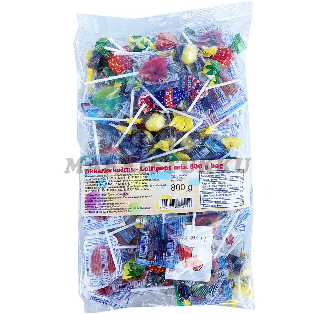 Tikkarisekoitus 800g (n. 55kpl)