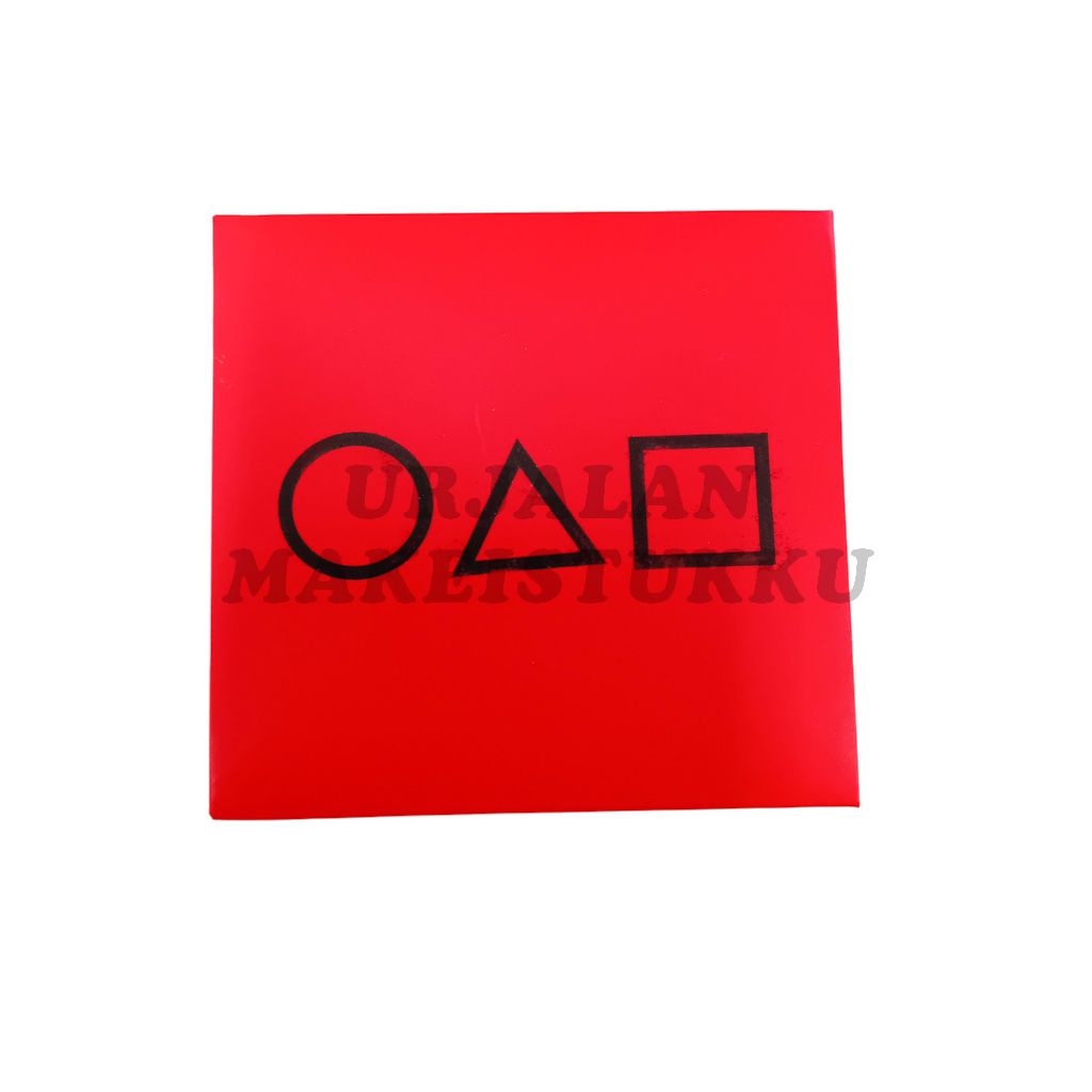 Punainen Squid Game Ddakji 5,5g