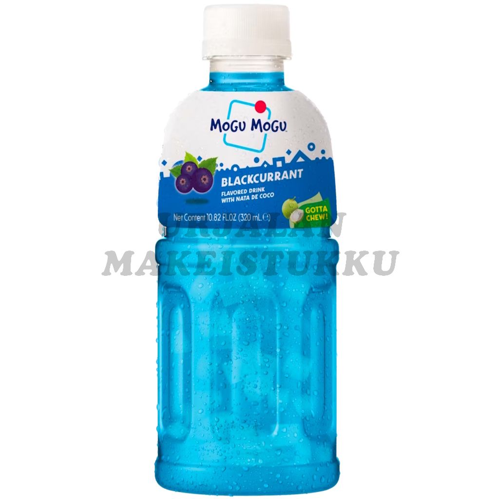 Mogu Mogu Nata de coco mustaherukka-kookosjuoma 320ml