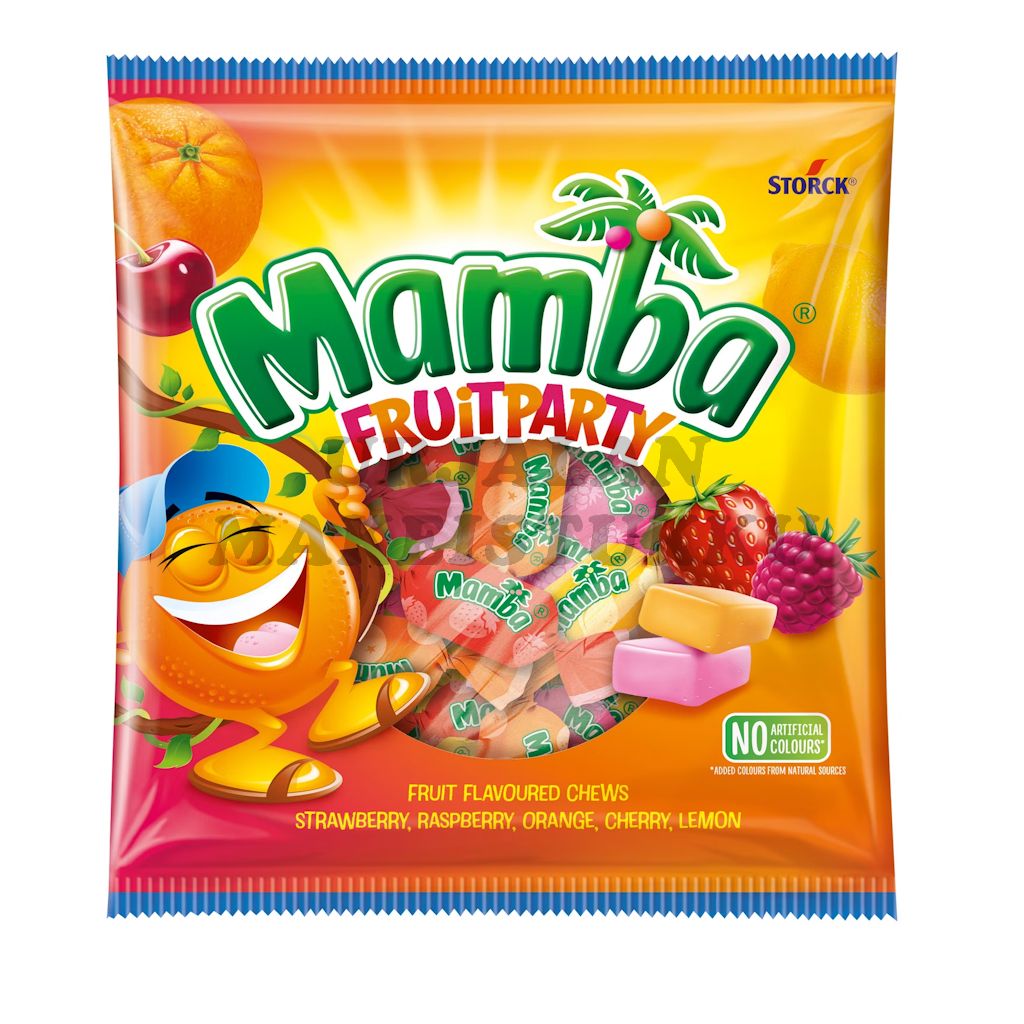 Mamba Fruit party hedelmätoffee 140g