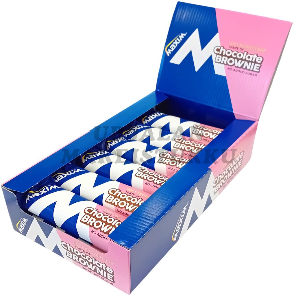 Maxim Protein Bar Chocolate Brownie proteiinipatukka 55g x 18kpl