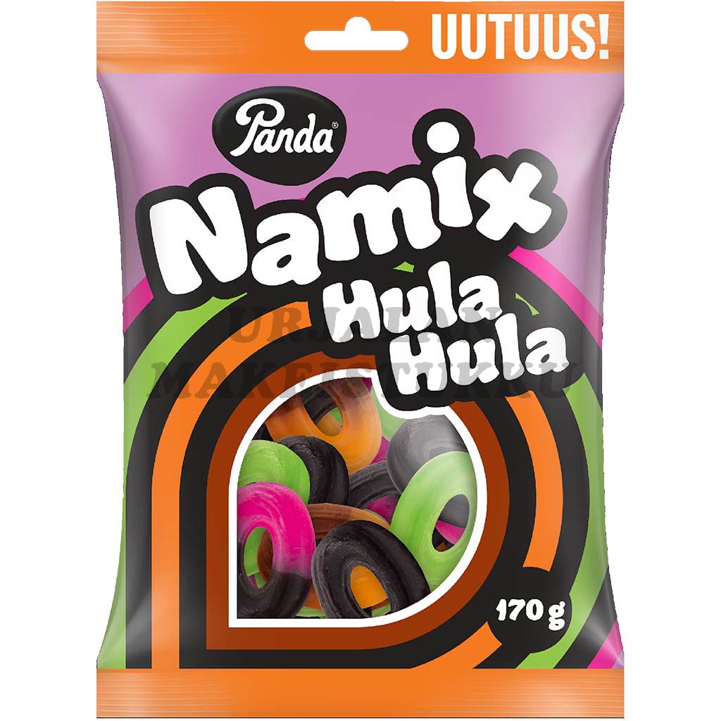 Panda Namix Hula Hula karkkipussi 170g