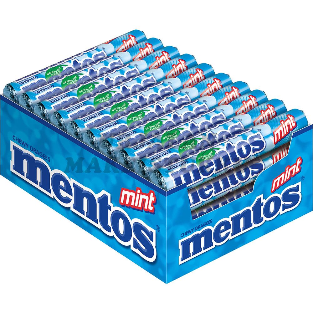 Mentos Mint pastilli 38g x 40kpl