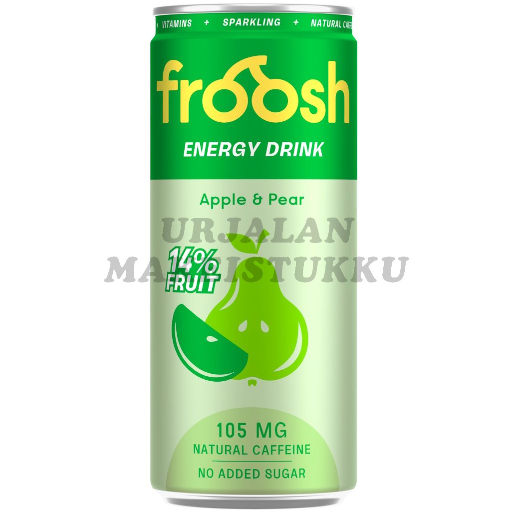 Froosh Omena & Päärynä energiajuoma 330ml