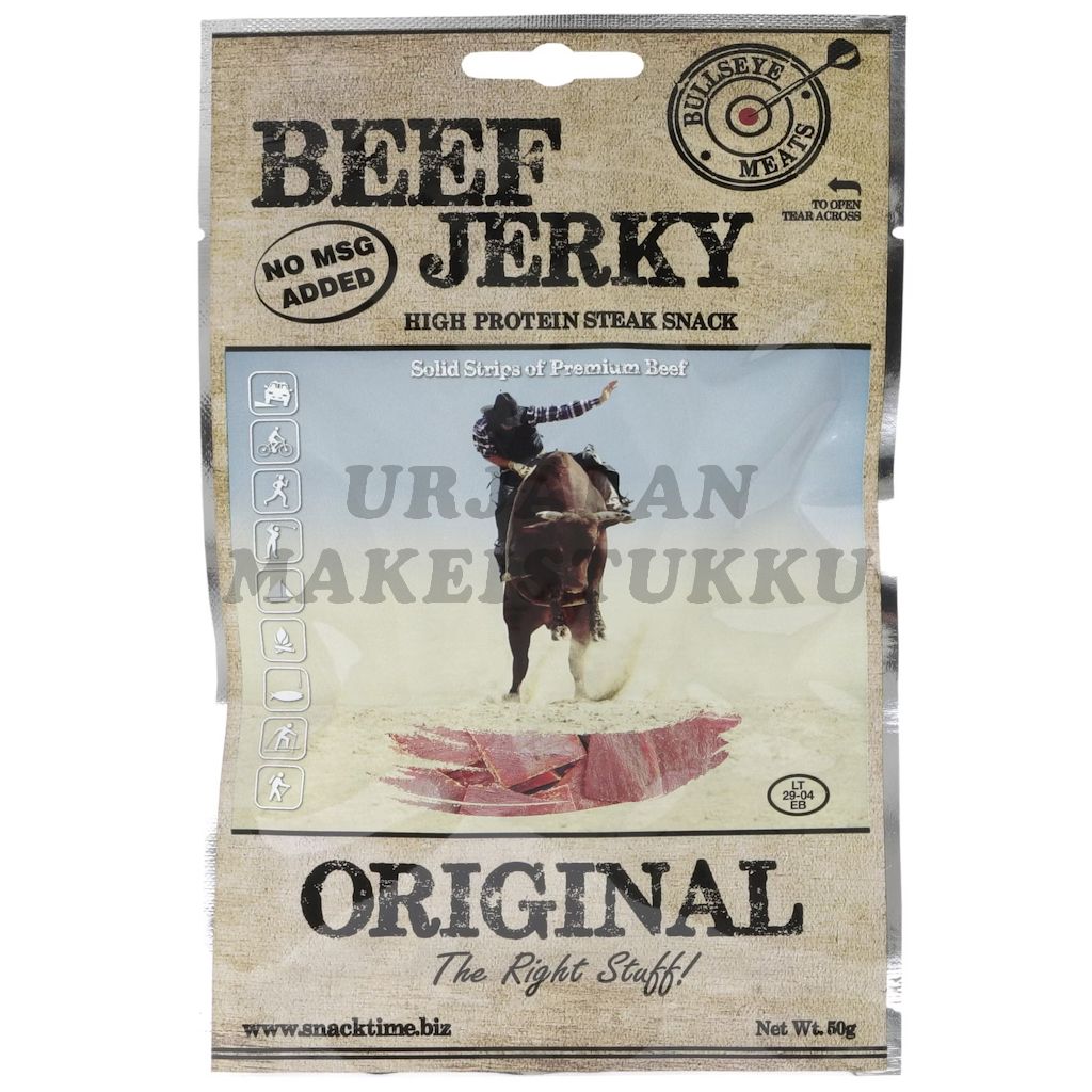 Bullseye Meats Beef Jerky Original kuivaliha 50g
