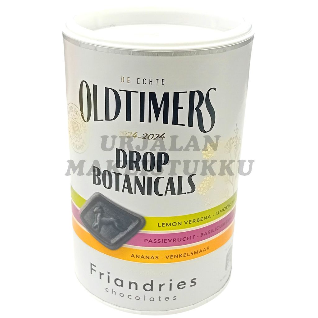 Oldtimers Drop Botanicals salmiakki 220g