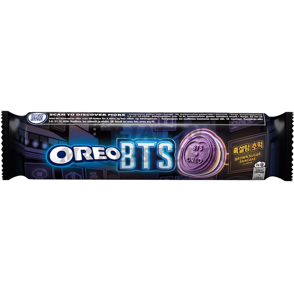 Oreo BTS Brown sugar pancake täytekeksi 157g