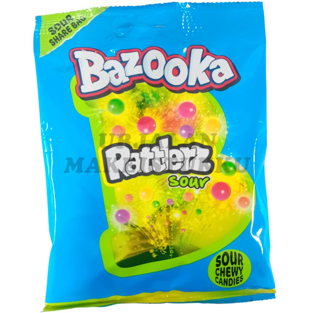 Bazooka Rattlerz Sour makeissekoitus 120g