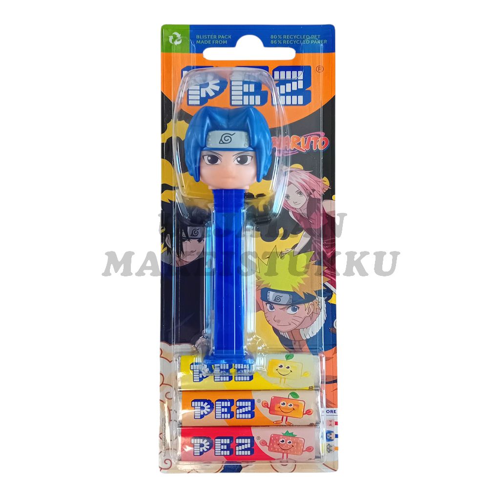 Pez Naruto Annosteilja + Täyttöpakkaus 3 x 8,5g