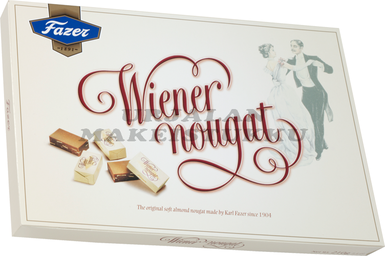 Fazer Wiener Nougat mantelinougatkonvehteja 210g