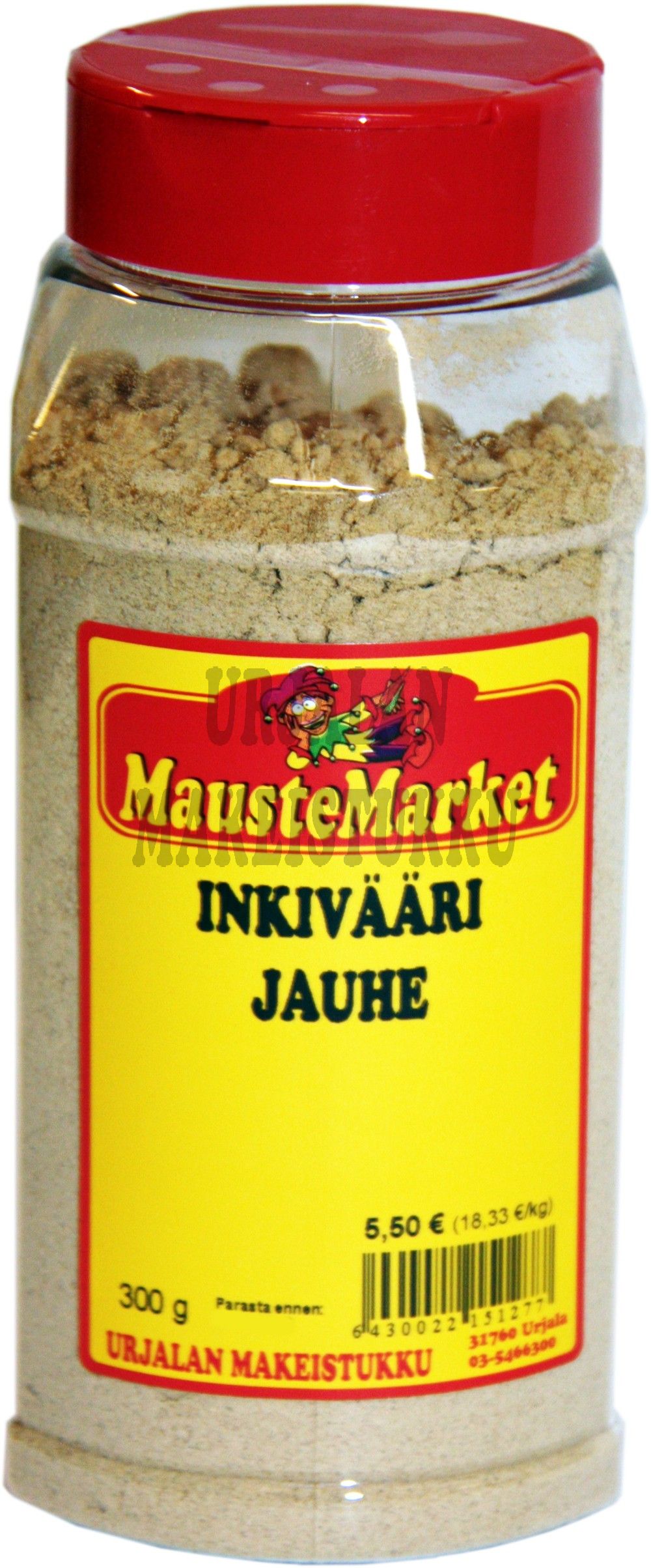 Inkiväärijauhe -purkki