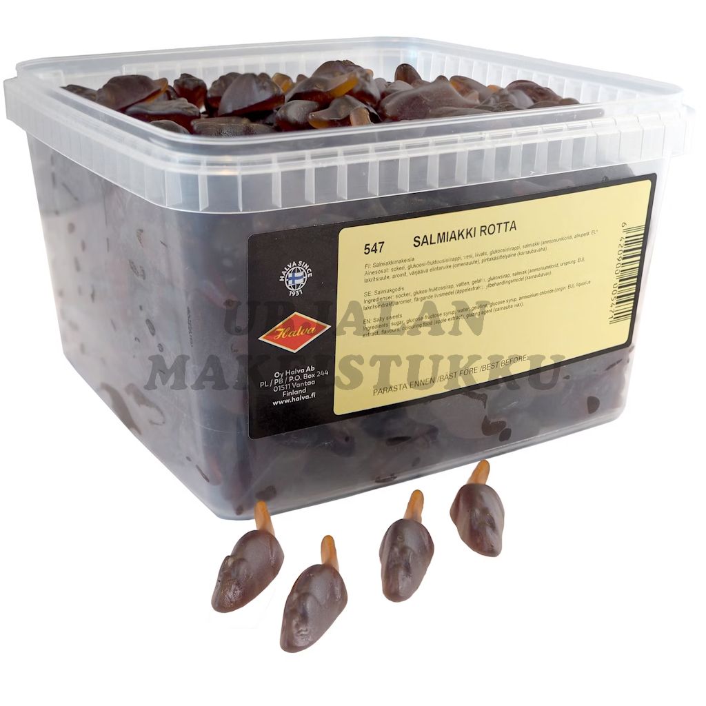 Halva Salmiakki Rotta 2kg