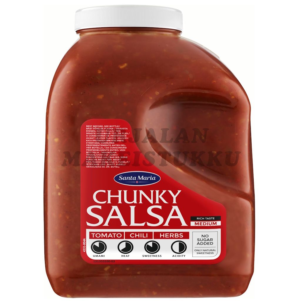 Santa Maria Chunky Salsa Medium kastike 3,7kg