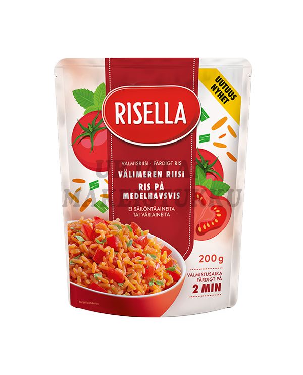 Risella Välimeren Valmisriisi 200g