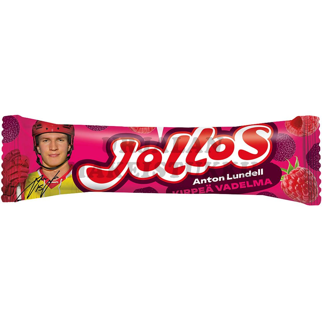 Nosht Jollos Vauhtikarkki Anton Lundell Kirpeä Vadelma 52g