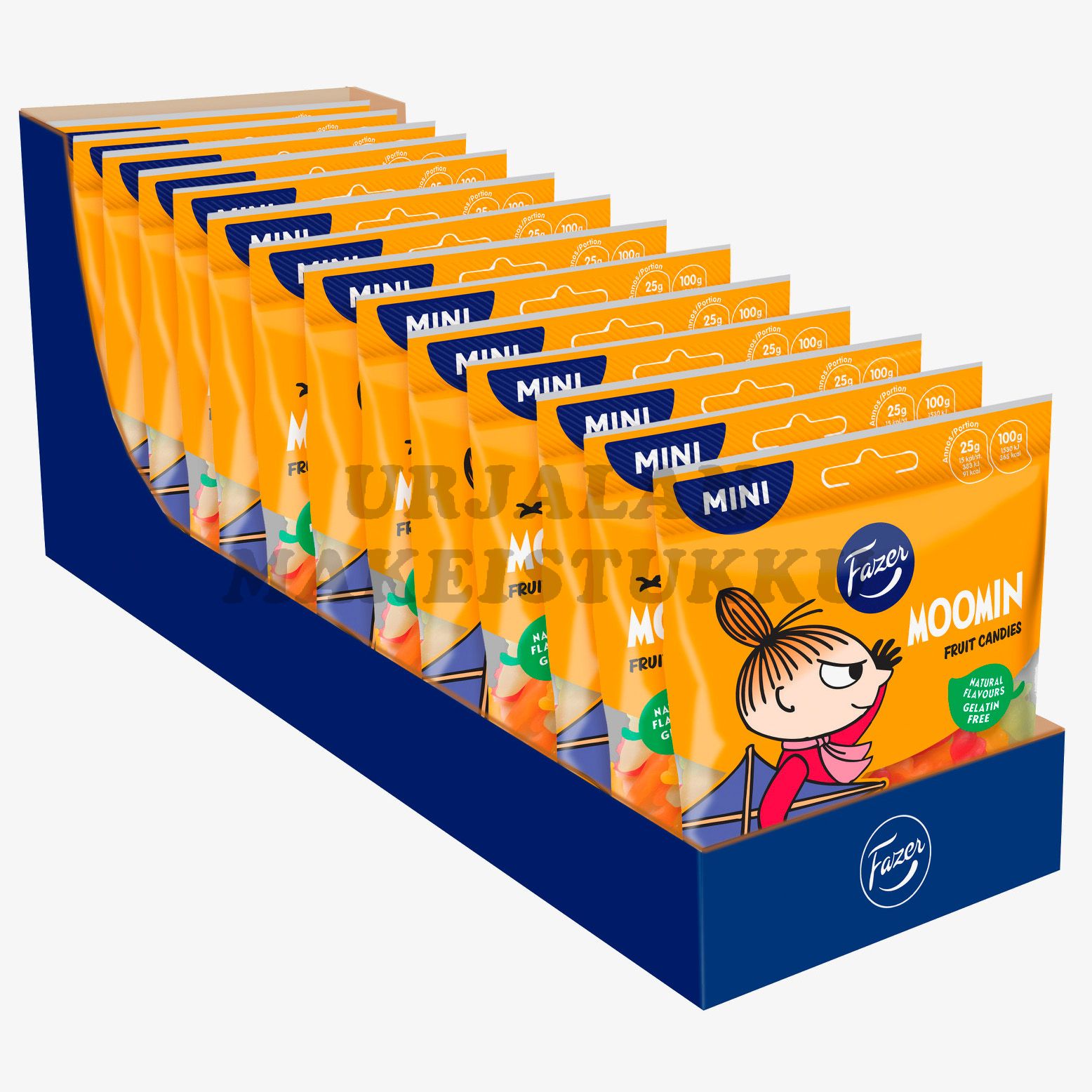 Fazer Moomin hedelmämakeisia 80g x 14kpl