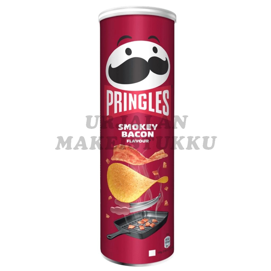 Pringles Smoky Bacon perunalastu 156g