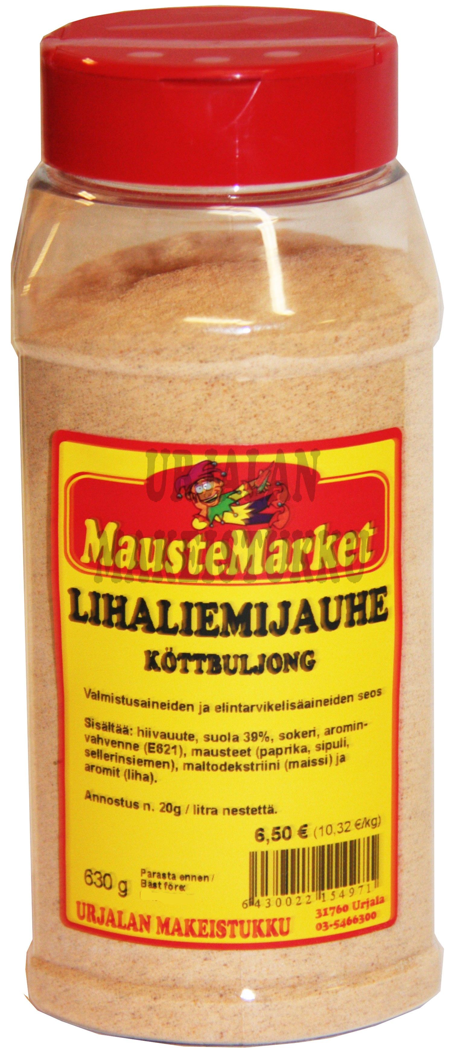 Lihaliemijauhe -purkki