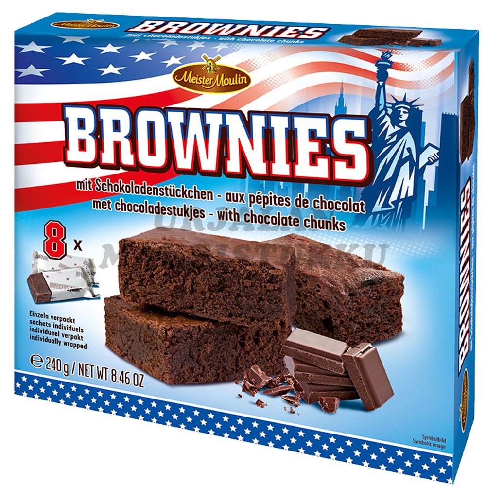 Amerikan Brownies (8x30g) 240g
