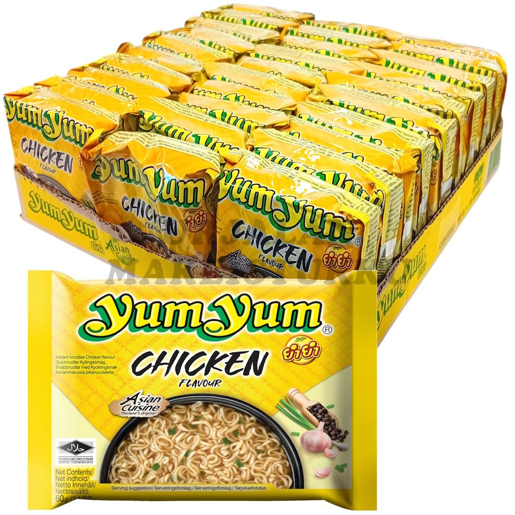 Yum Yum Kananmakuinen nuudeli 60g x 30kpl
