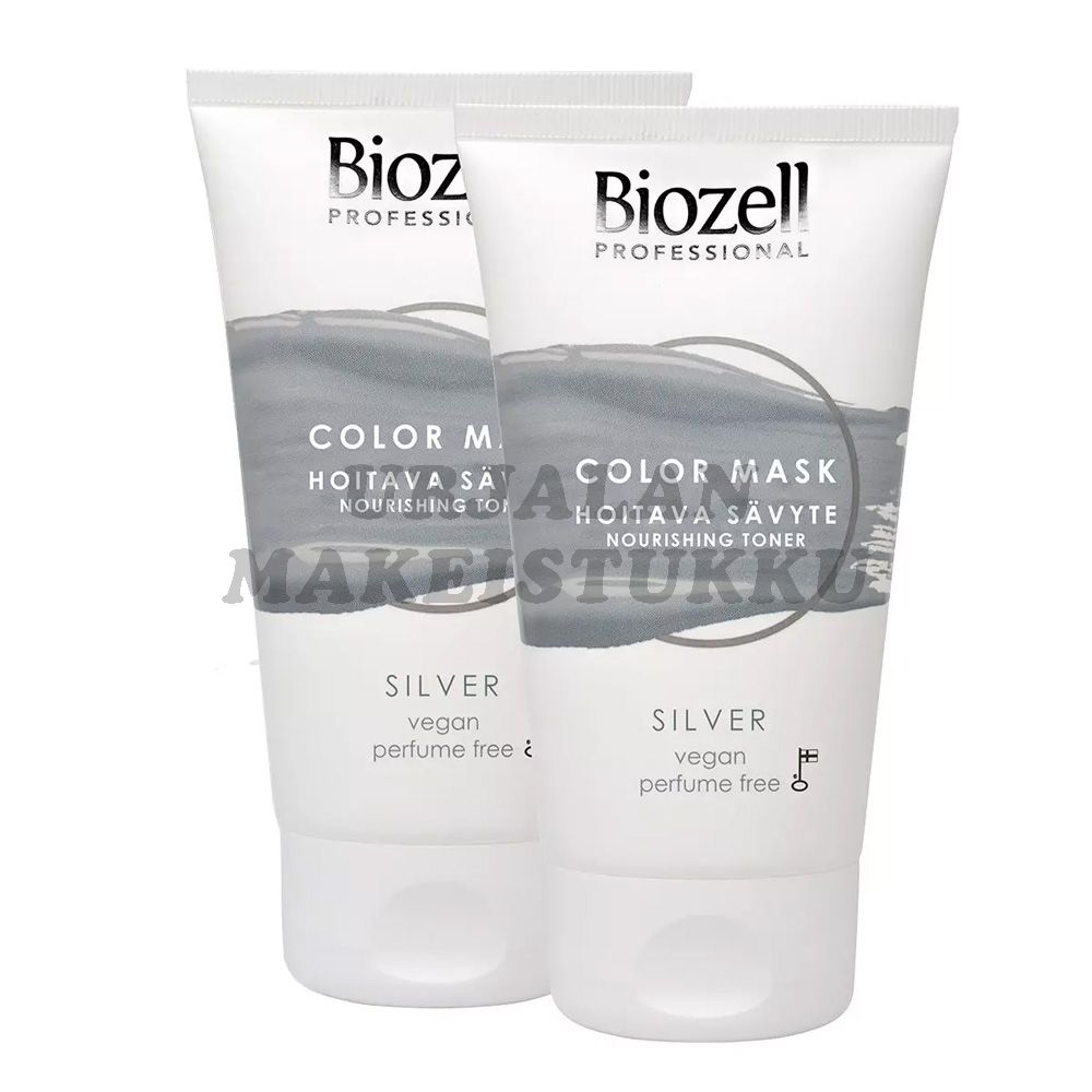 Biozell Professional Color Mask 2-Pack Sävyte Silver 2 x 150ml