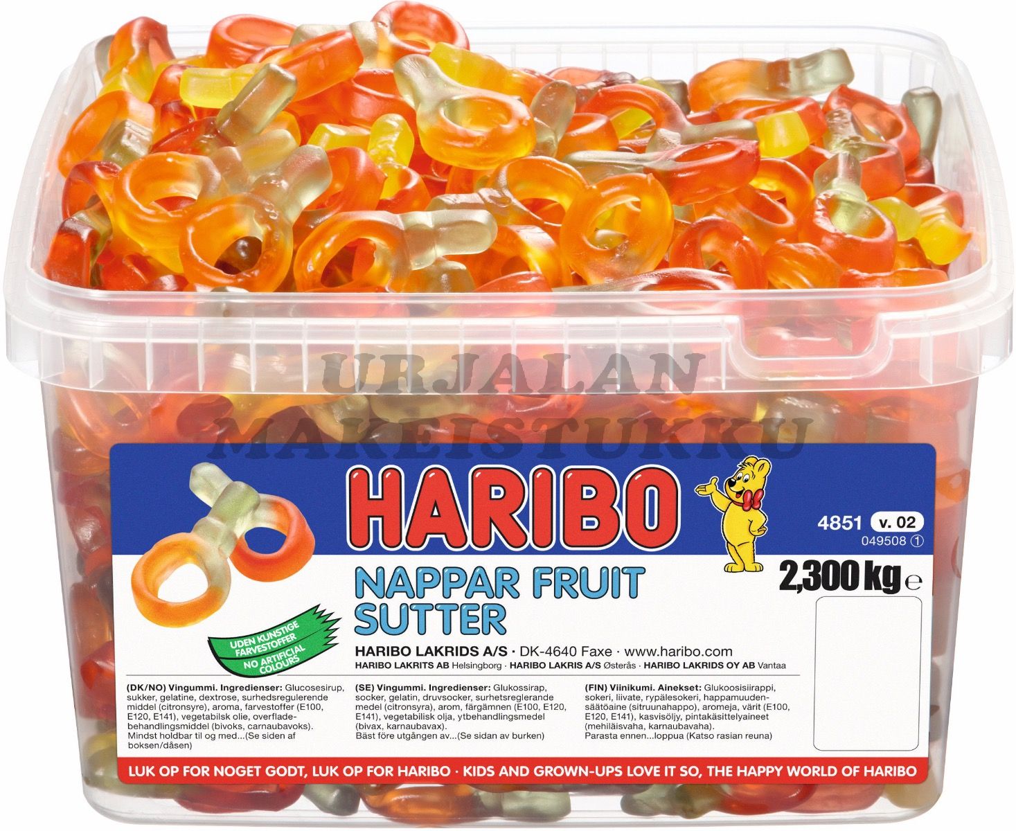 Haribo Hedelmätutti 2,3kg
