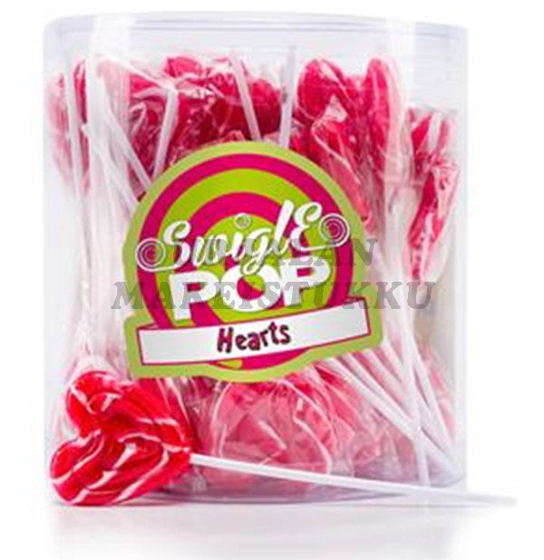 Swigle Pop Hearts tikkarit 12g x 50kpl