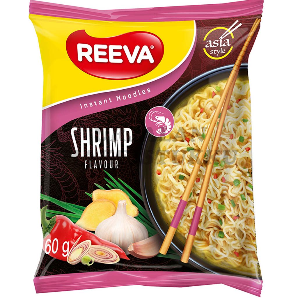Reeva Asia katkaravunmakuinen nuudeli 60g x 24kpl