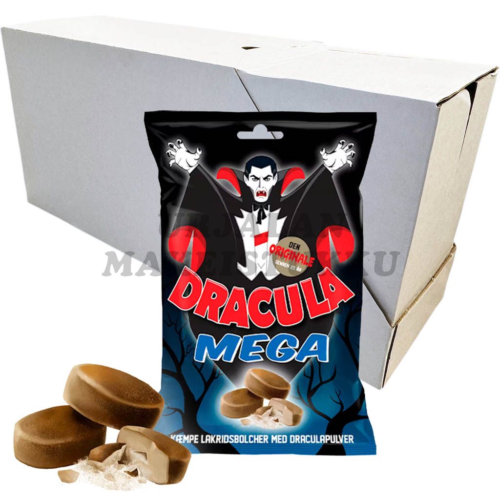 Dracula Mega salmiakki 90g x 18kpl
