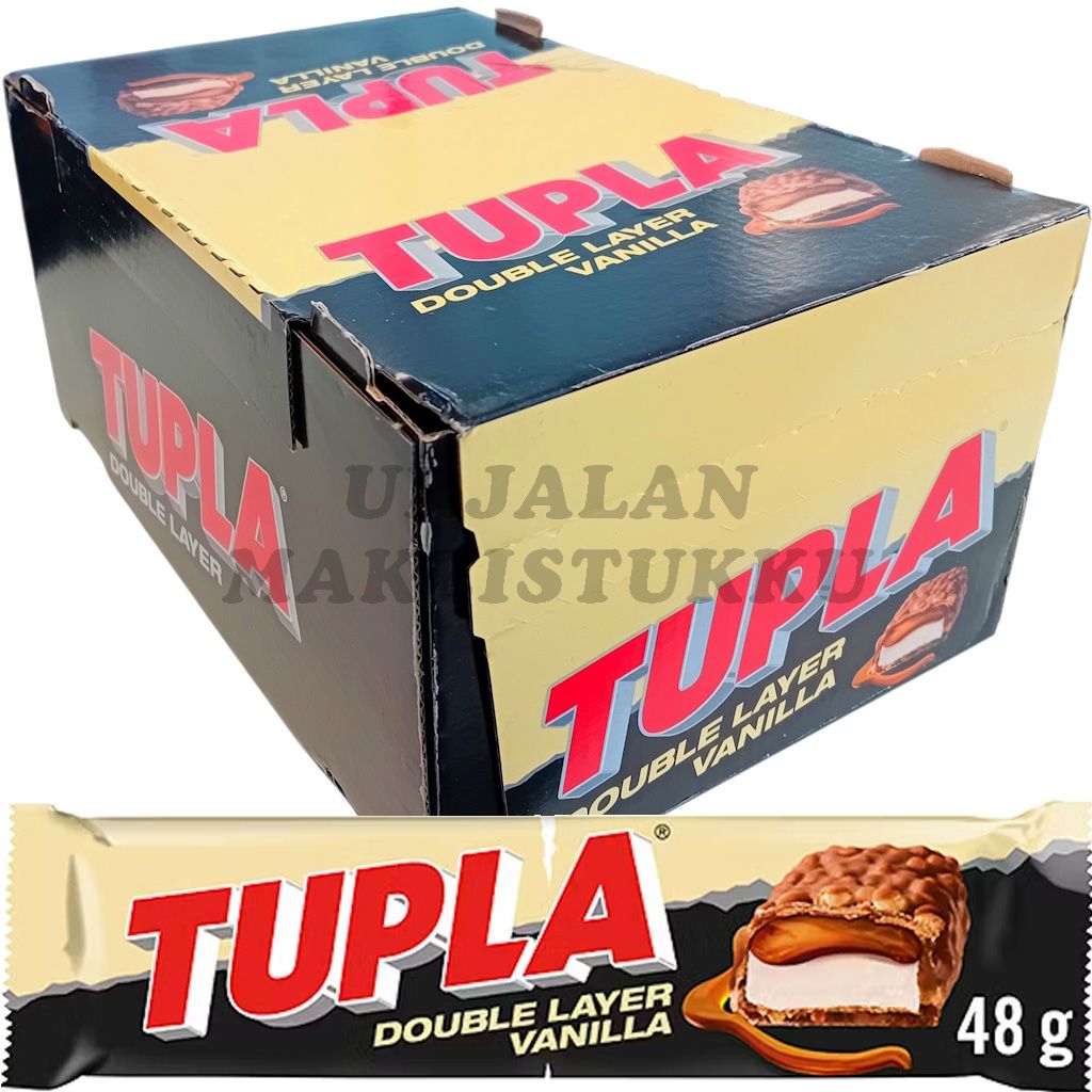 Cloetta Tupla Double Layer Vanilla suklaapatukka 48g x 42kpl