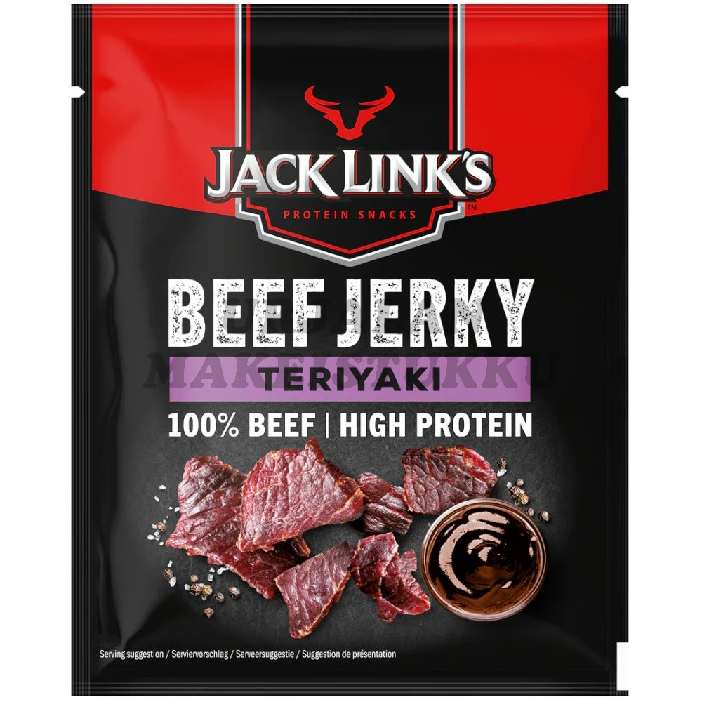 Jack Link's Beef Jerky Teriyaki kuivattua naudanlihaa 25g