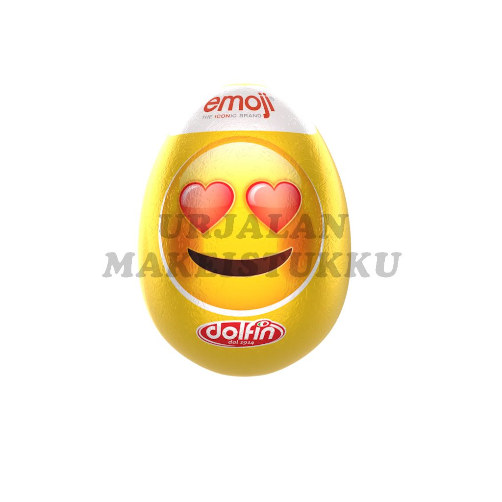 Dolfin Emoji yllätyssuklaamuna 110g