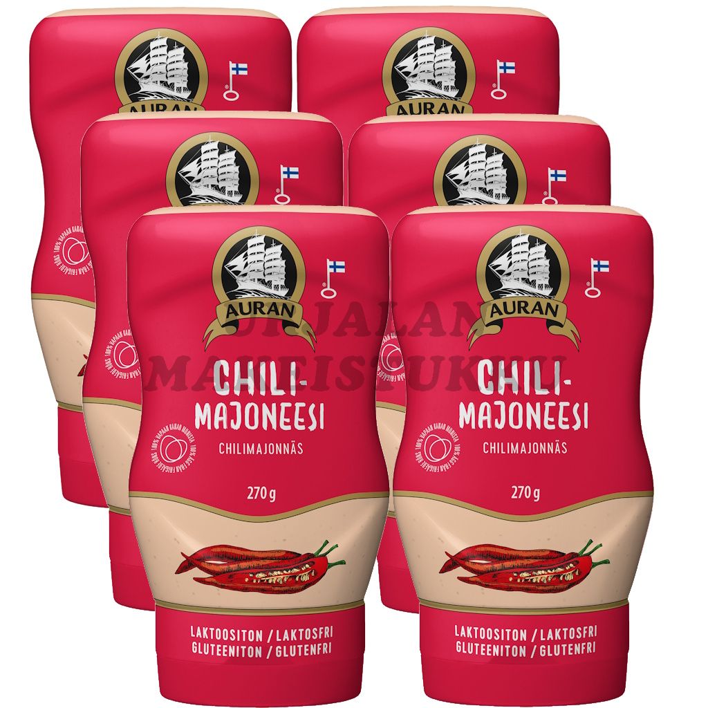 Auran Chilimajoneesi 270g x 6kpl
