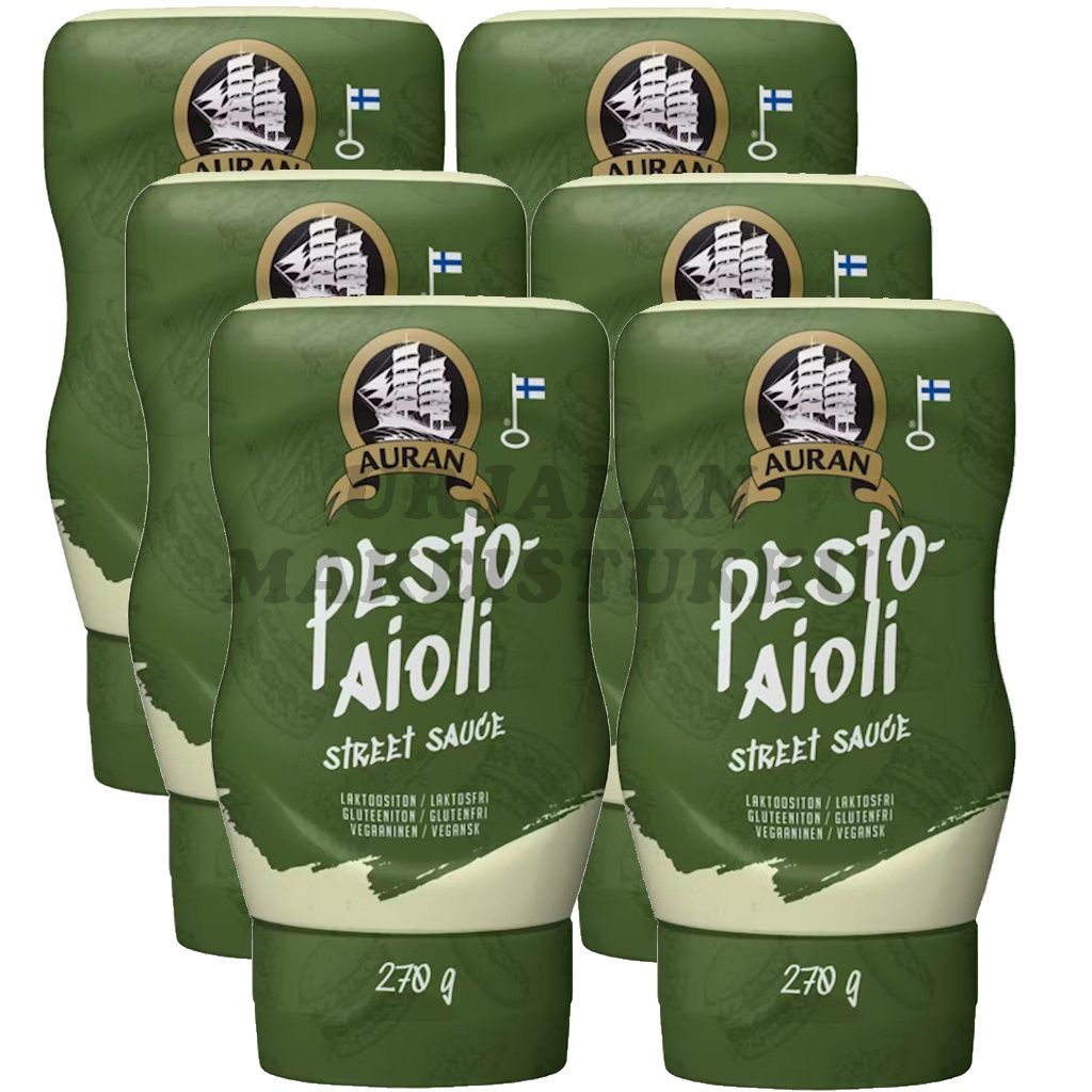 Auran Pesto-aioli Street Kastike 270g x 6kpl