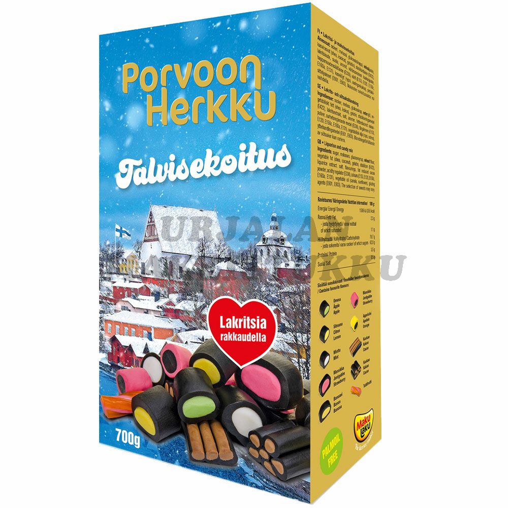 Porvoon Herkku Talvisekoitus 700g