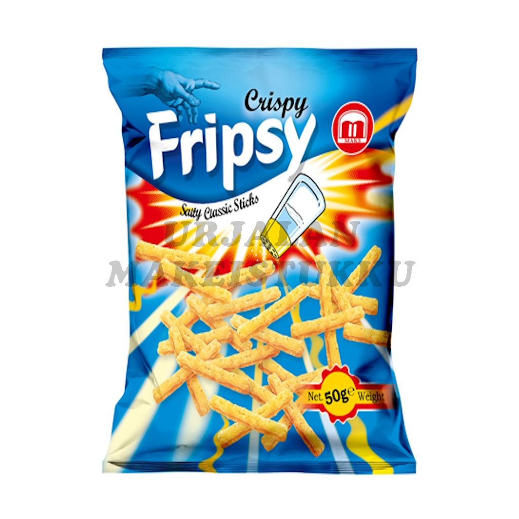 Fripsy Crispy Salty Classic Sticks 50g