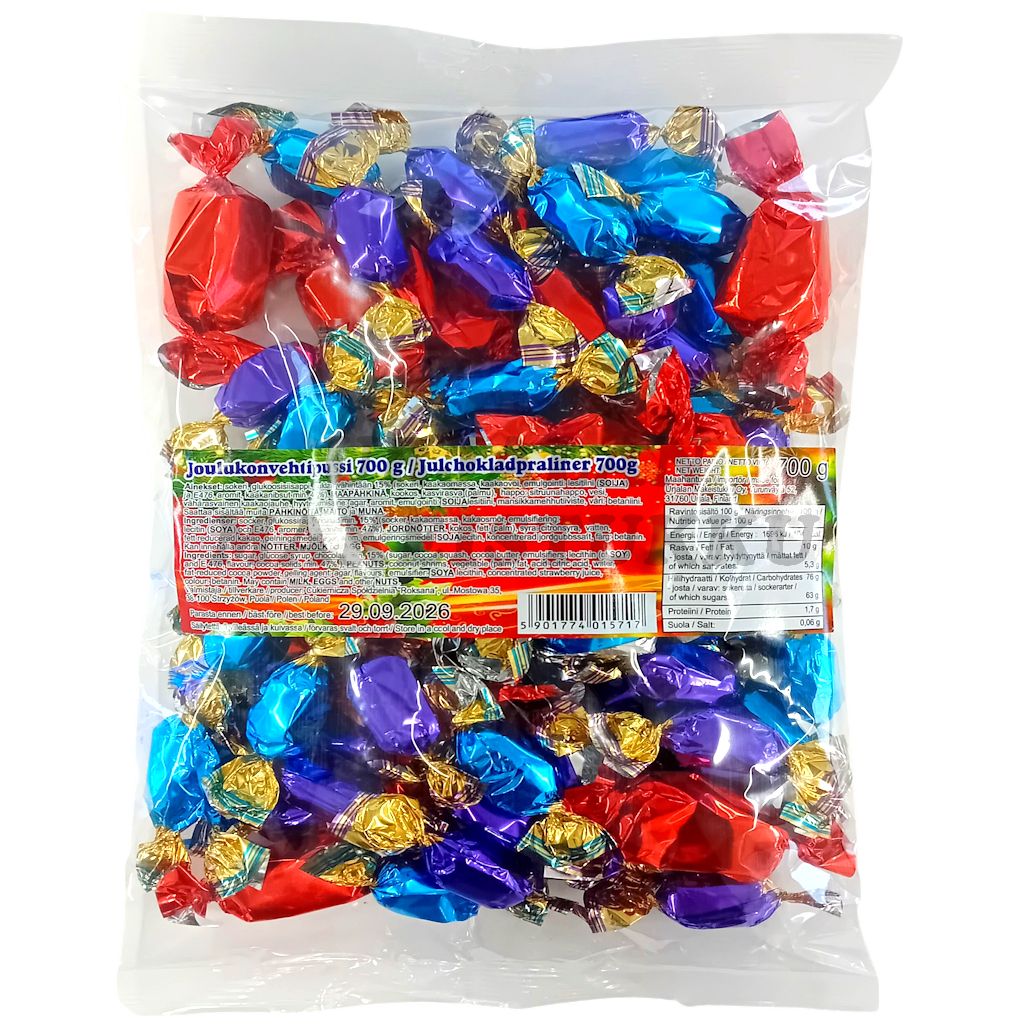Joulukonvehtipussi 700g