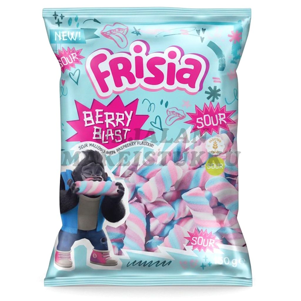 Frisia Sour Berry Blast Vaahtokaapeli 250g