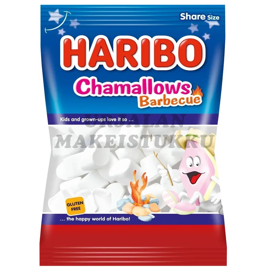 Haribo Chamallows BBQ vaahtokarkki 175g