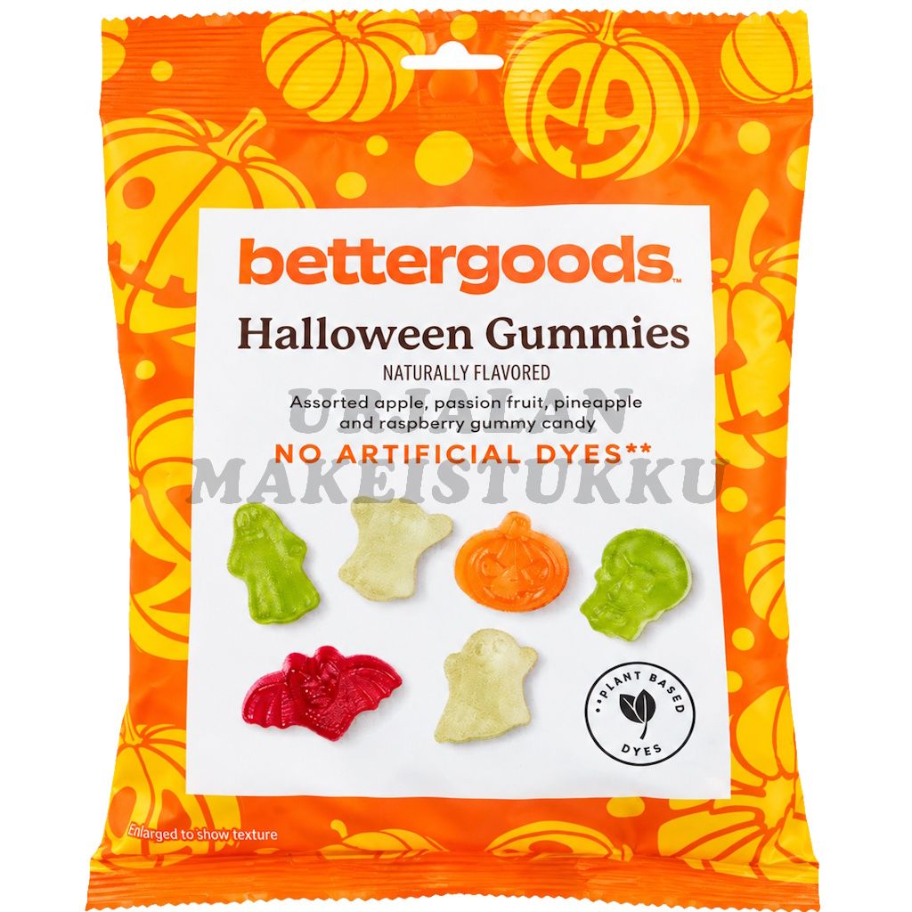 Bettergoods Halloween Gummy Mix hedelmäkarkit 198g