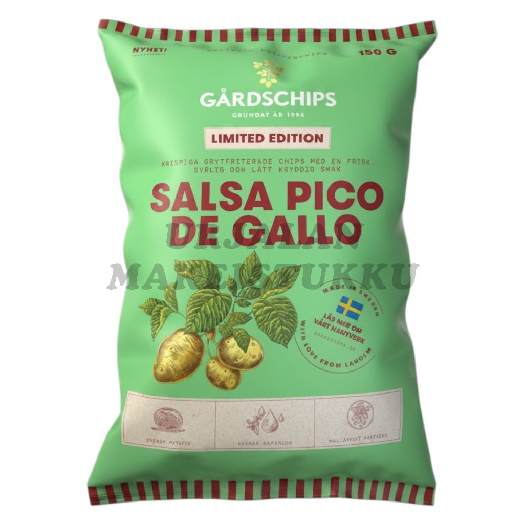 Gårdschips Pico De Gallo Limited Edition perunalastu 150g